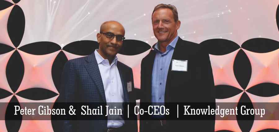 Peter Gibson | Shail Jain | Co - CEOs | Knowledgent Group - Insights Success