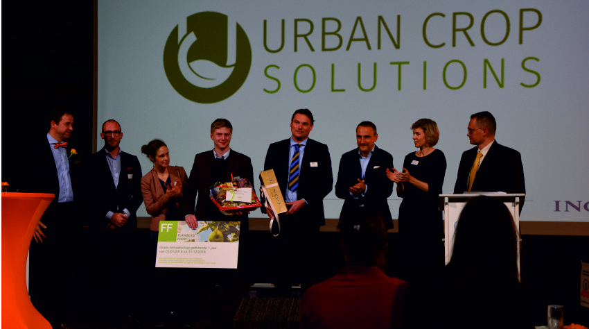 You are currently viewing Urban Crop Solutions wins the FoodNexus Innovation Award in Belgium