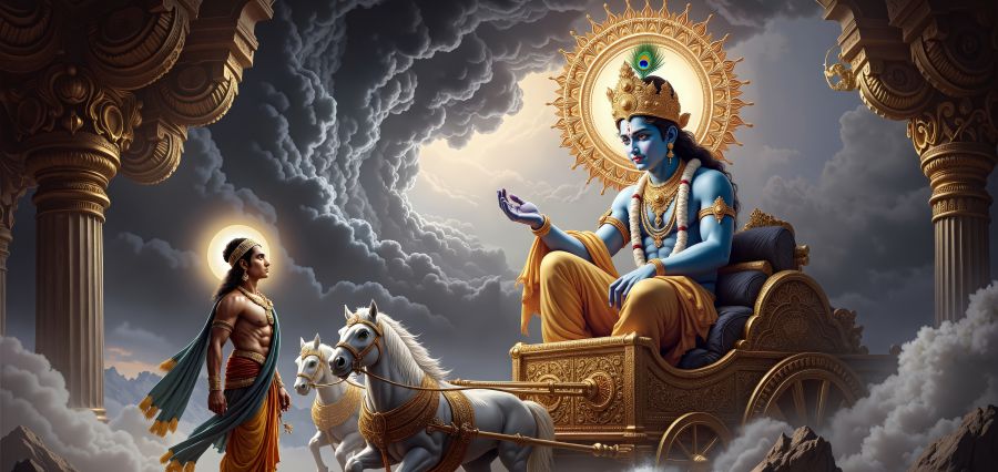 You are currently viewing Top 20 Bhagavad Gita Quotes for Inner Peace and Wisdom